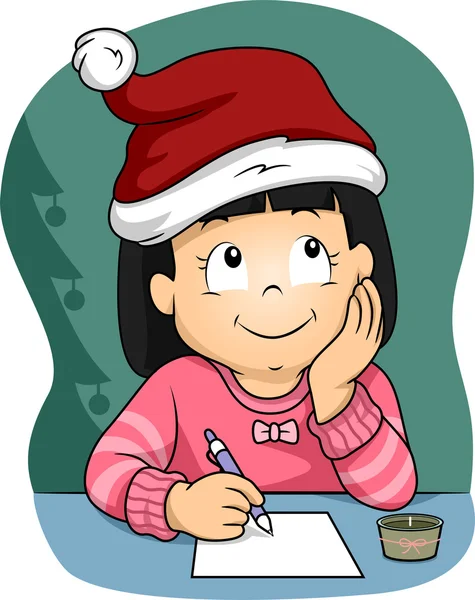 Christmas Wish List — Stock Photo, Image