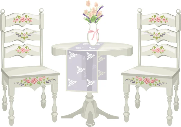 Shabby Chic Furniture — Stock Photo, Image