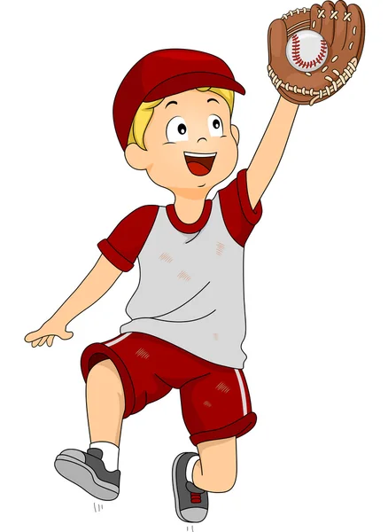 Baseball Catcher Boy — Stock Photo, Image