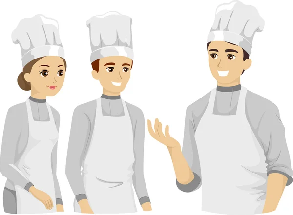 Culinary Arts Students — Stock Photo, Image