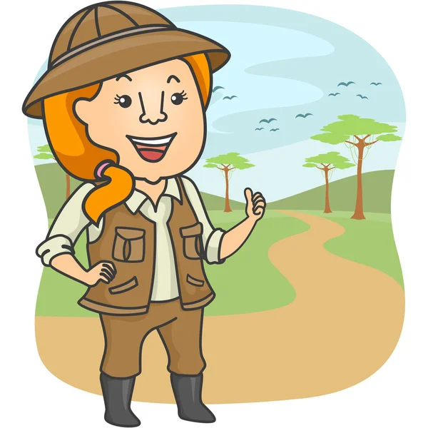 Safari Tour Guide — Stock fotografie