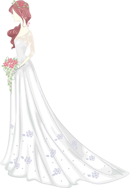 Wedding gown cartoon Stock Photos, Royalty Free Wedding gown cartoon Images  | Depositphotos