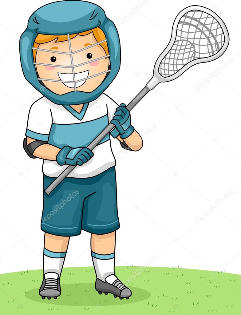 Lacrosse Sticks Male Female Stock Illustration - Download Image