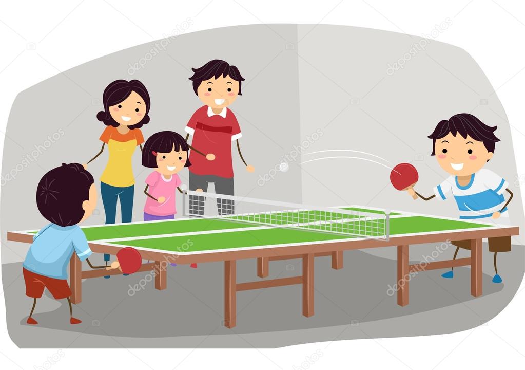 Table Tennis Family