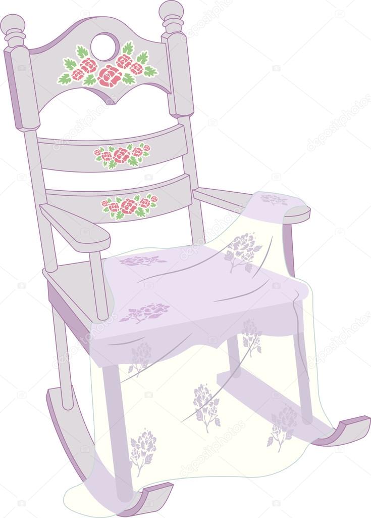 Shabby Chic Rocking Chair