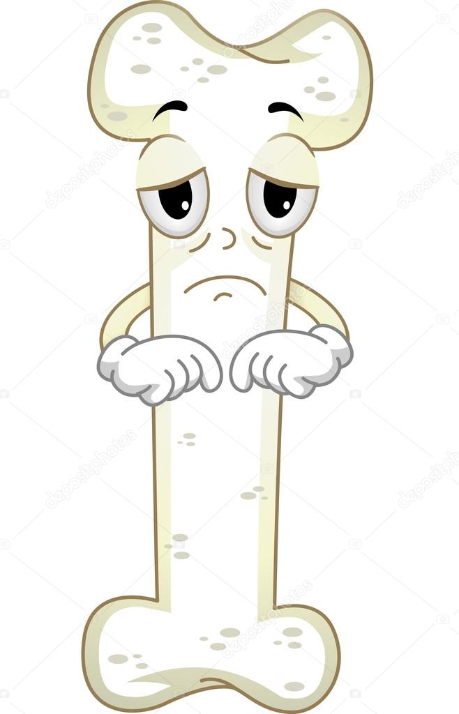 Weak Bone Mascot Stock Photo by ©lenmdp 58949923 Weak Bone Mascot Stock Photo by ©lenmdp 58949923