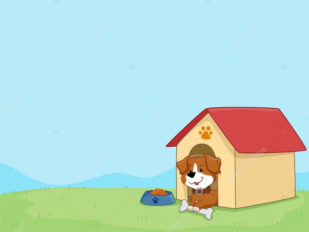 Dog house cartoon Stock Photos, Royalty Free Dog house cartoon Images |  Depositphotos