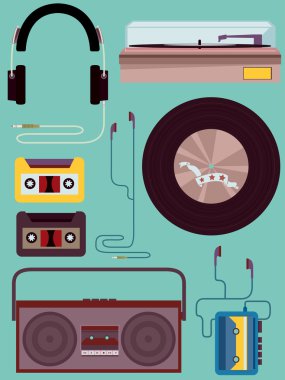 Farklı müzik öğeleri