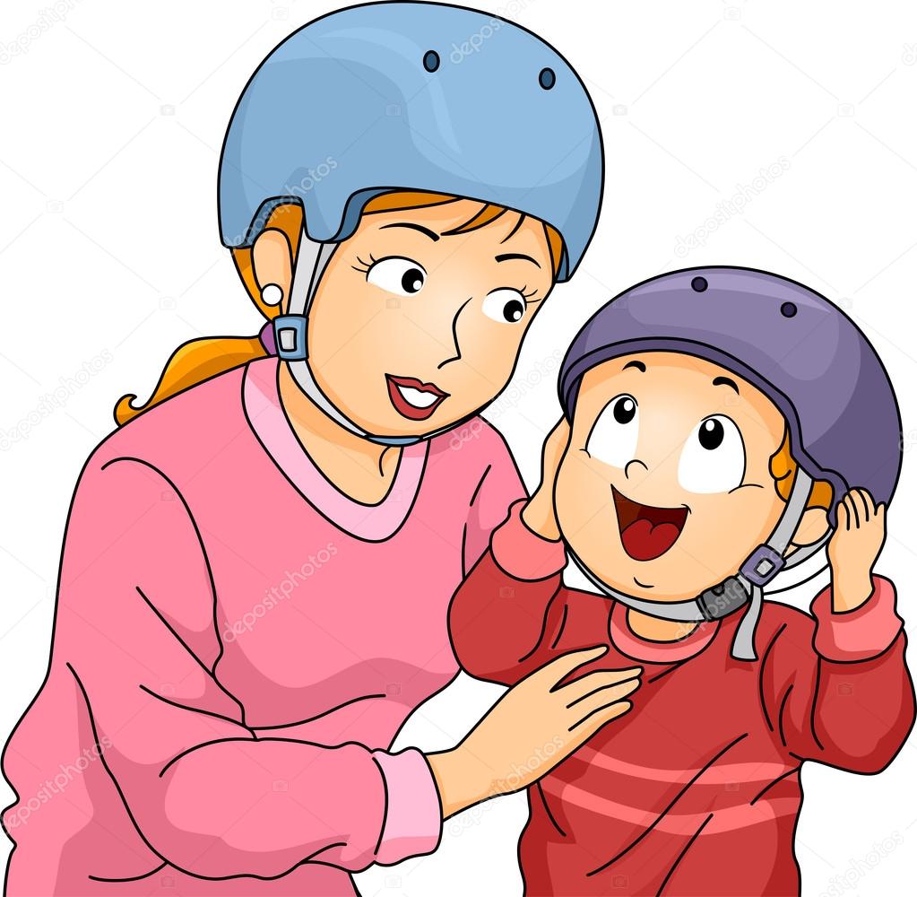 Mommy Helping Son