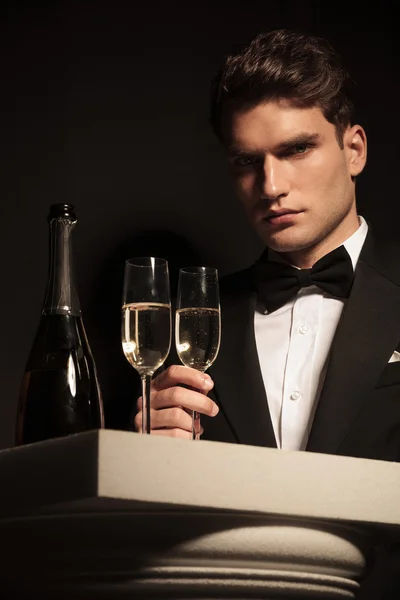 Picture of a elegant young business man — Stock Photo, Image