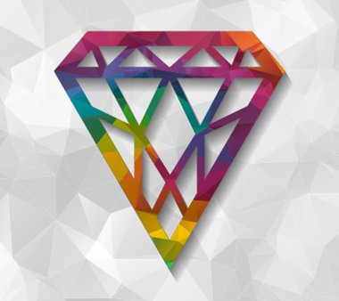 mücevher düşük Poli