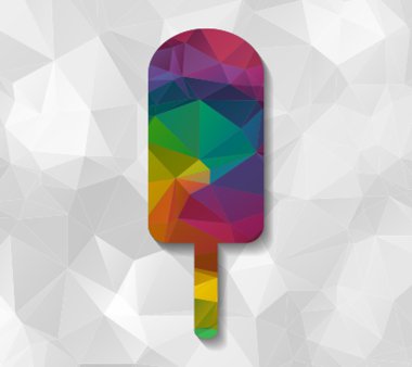 dondurma düşük Poli