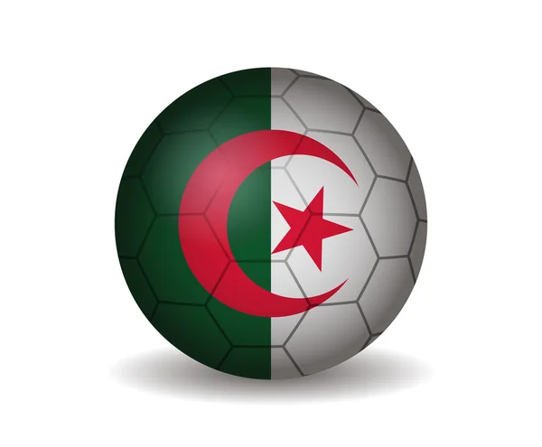 Algerien-Fußball — Stockvektor