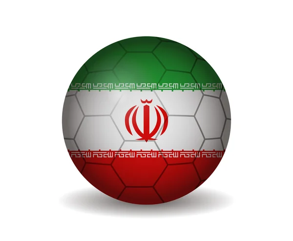 Iran-voetbal — Stockvector