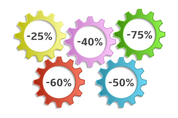 Fondo equipo de descuento — Archivo Imágenes Vectoriales