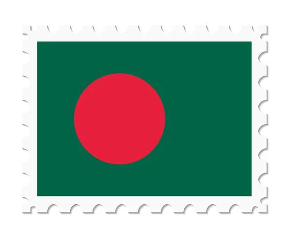 Bandera de sello bangladesh — Vector de stock