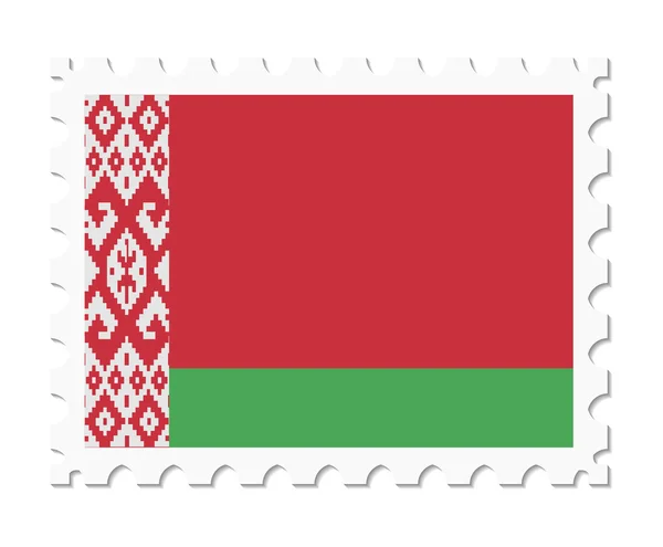 Bandera del sello belarus — Vector de stock