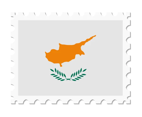 Σφραγίδα σημαία Κύπρος — Διανυσματικό Αρχείο
