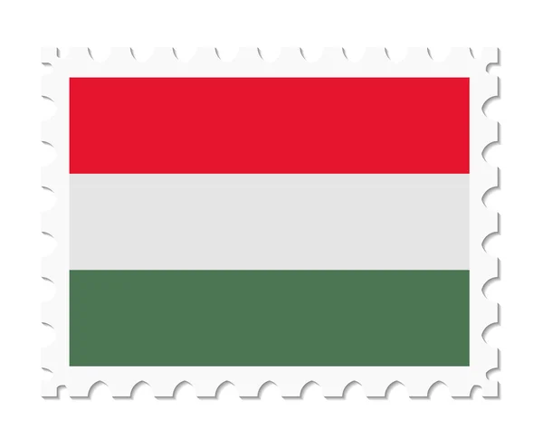 Pieczęć flaga Węgier — Wektor stockowy