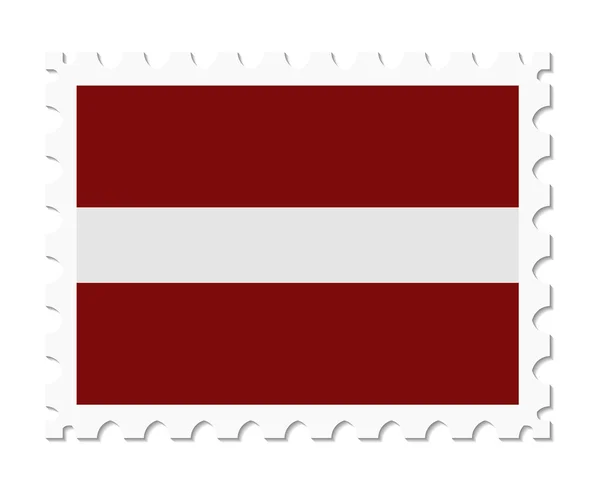 Флаг латвии — стоковый вектор