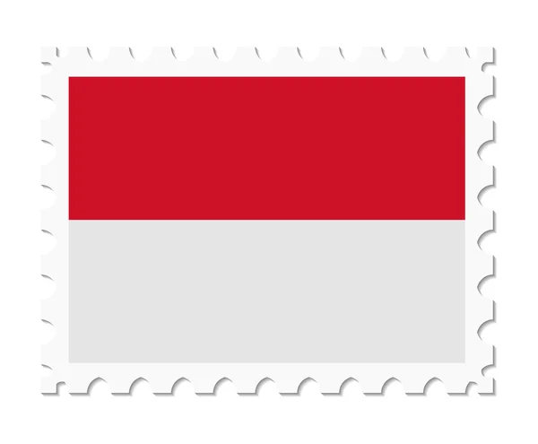 Штамп прапор Монако — стоковий вектор