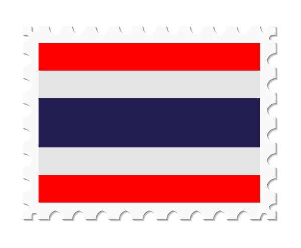 Bandera de sello tailandia — Vector de stock