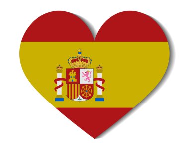 kalp bayrak İspanya