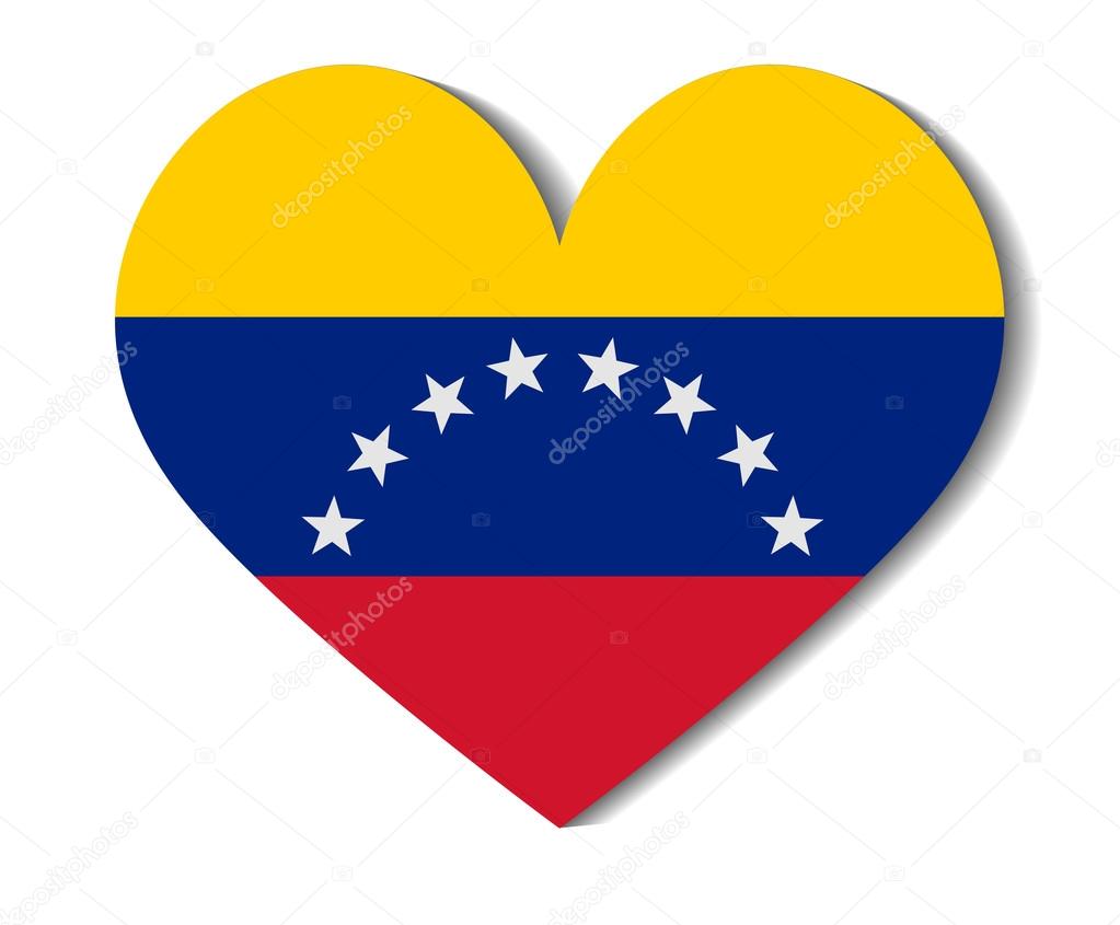 Venezuela En Corazon Vectores Graficos Imagenes Vectoriales Depositphotos
