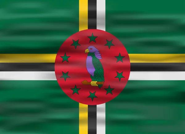 Bandera realista dominica — Archivo Imágenes Vectoriales