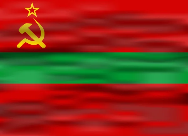 Bandera realista transnistria — Archivo Imágenes Vectoriales