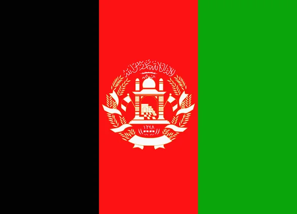 Flag of afghanistan — Stock Vector