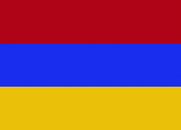 Bandera de Armenia — Vector de stock