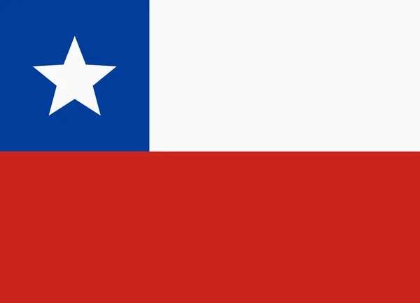 Bandeira do Chile —  Vetores de Stock