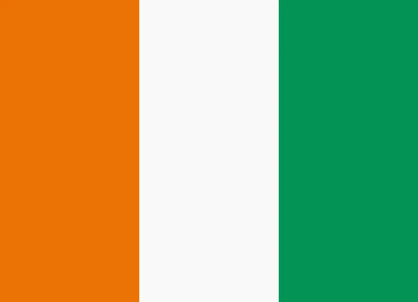 Flag of ivory coast — Stock Vector