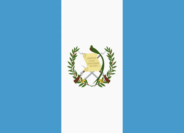 Bandeira da Guatemala —  Vetores de Stock