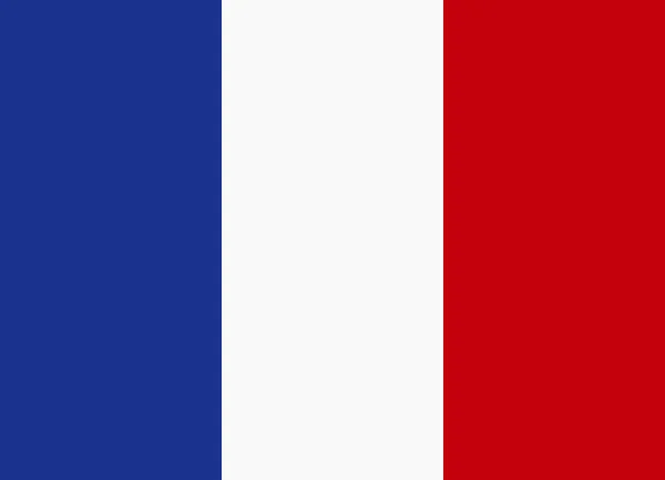 Flagge von Frankreich — Stockvektor