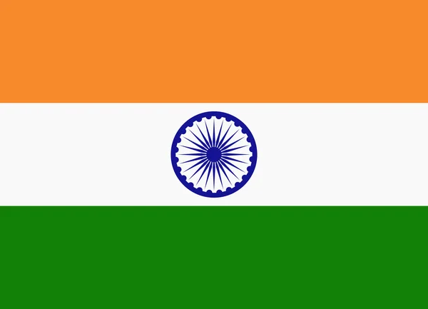 Bandera de India — Archivo Imágenes Vectoriales