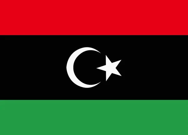 Bandera de Libya — Archivo Imágenes Vectoriales