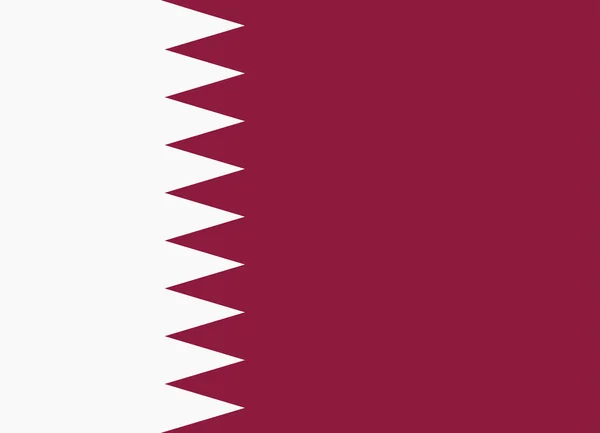 Flaga Kataru — Wektor stockowy