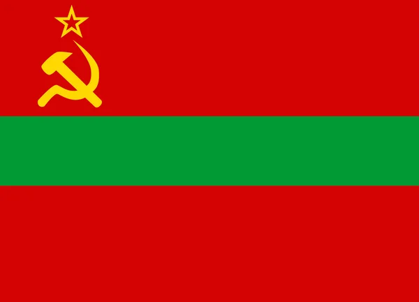 Bandeira de transnistria — Vetor de Stock