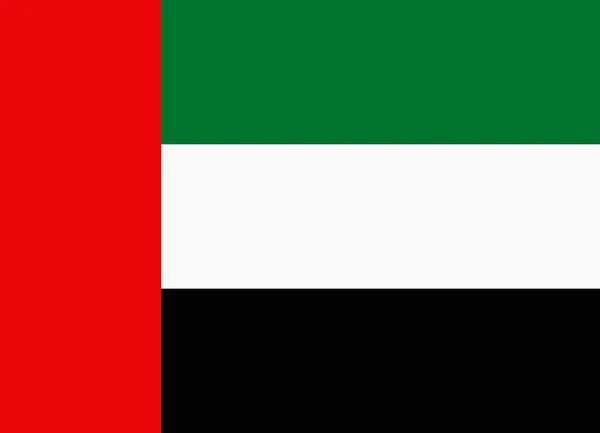 Egyesült arab zászlaja — Stock Vector