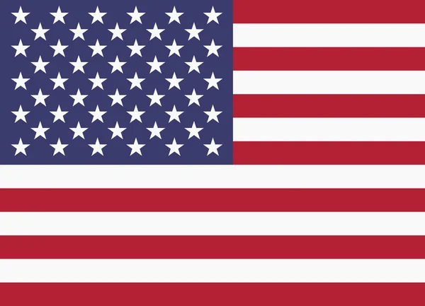 Bandera de United States — Archivo Imágenes Vectoriales