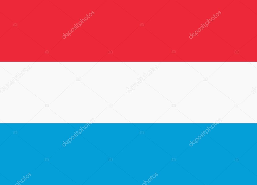 vlag van luxemburg — stockvector © noche0 #124765730