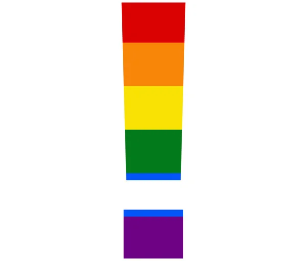 Info Drapeau Lgbt Gay Lesbienne Bisexuel Transgenre Icône Vecteur — Image vectorielle