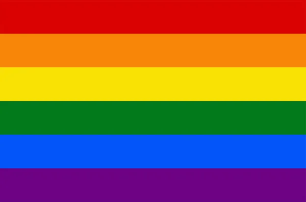 Drapeau Lgbt Gay Lesbienne Bisexuel Transgenre Icône Vecteur Copia — Image vectorielle