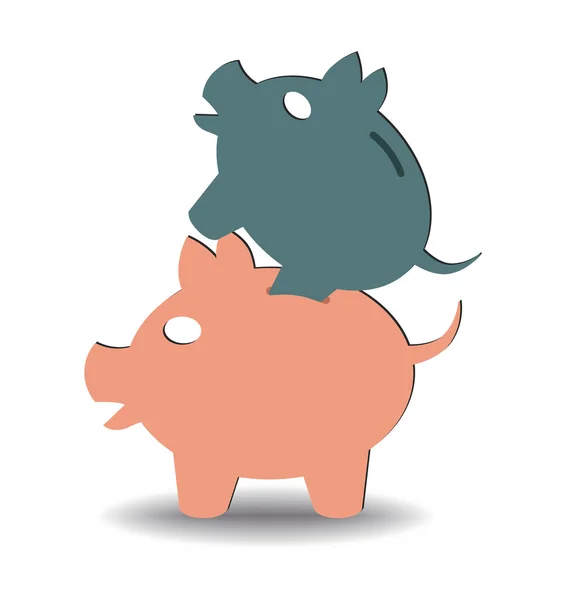 Spare opsparing – Stock-vektor