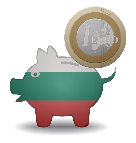 Bulgaria euro — Stock Vector