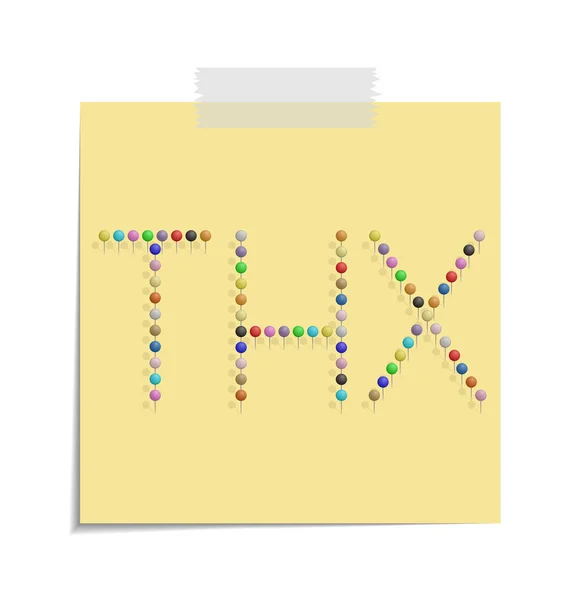 Après thx — Image vectorielle