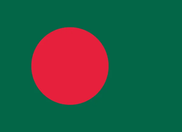 Bangladesh-Flaggenvektor — Stockvektor