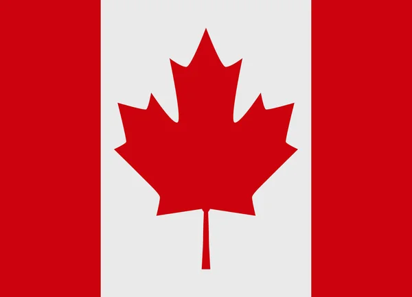 Kanada zászló vektor — Stock Vector